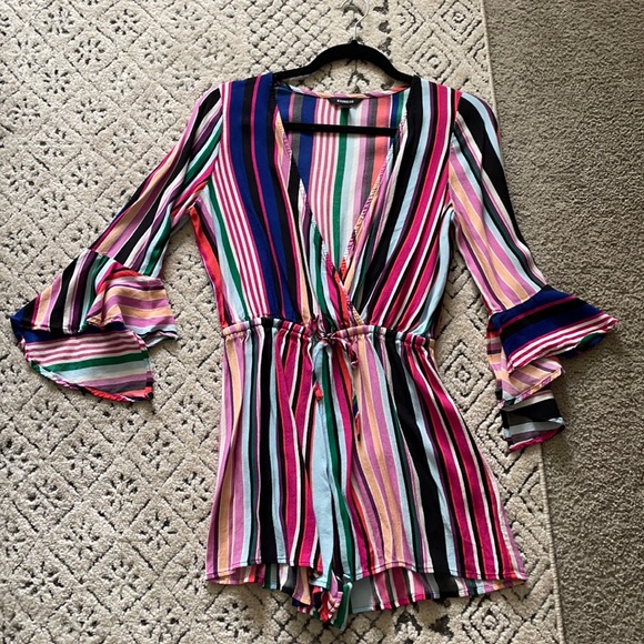 Colorful Romper - Picture 1 of 4